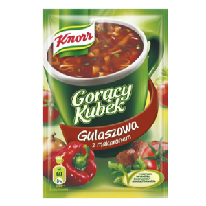 GK Zupa Gulaszowa z makaronem./ Instant  Goulash Soup w/ Noodles 16g 