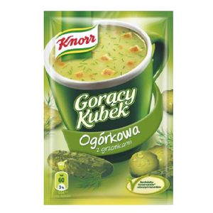 Zupa GK ogorkowa z grzank.13g (40/cs)