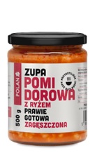 Zupa zagesz. pomidorowa z ryzem/ Tomato Soup w/ Rice 