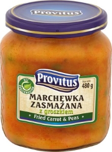 Marchewka zasm. z groszkiem/ Fried Carrot & Peas 