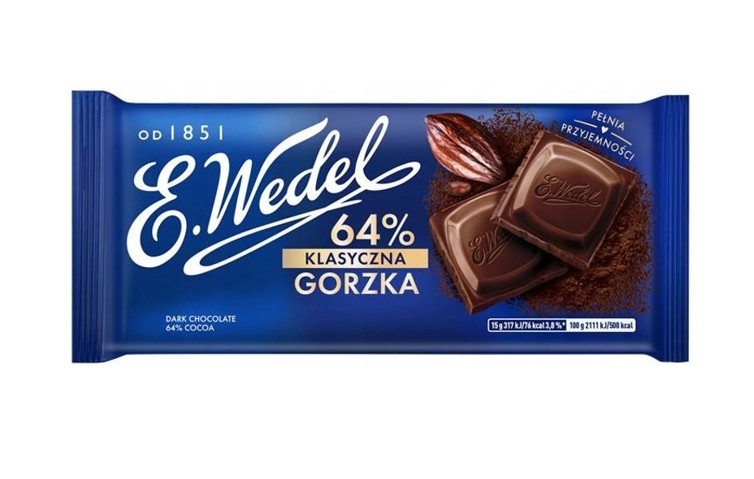 Czek. 90g gorzka 64%/DARK CHOCOLATE(22/cs) 