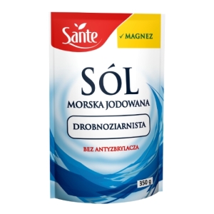 Sol morska drobnoziar. z magnezem/ Sea Salt Finely Ground w/ Magnessium 