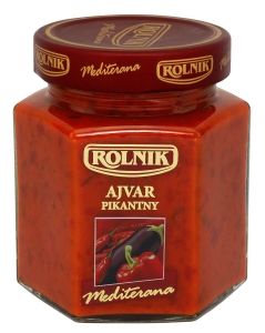 Ajwar Pikantny/ HOT AJVAR PASTE 314ml (6/cs)