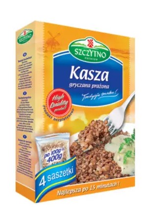 Kasza Gryczana Prazona (4x100g) 400g / Buckwheat 