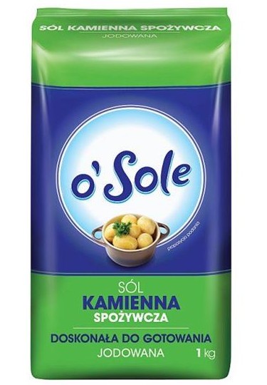 Sol kamienna jodowana / Iodized Rock Salt