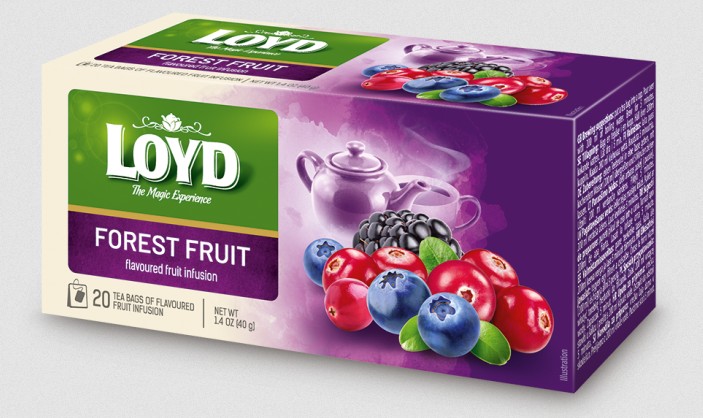 Forest Fruit Tea bags / Herbata owoce lesne (14/cs)