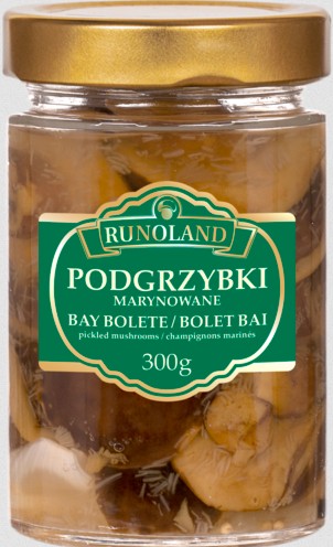 Podgrzybki Marynowane / Pickled Bay Boletes 300g/328ml