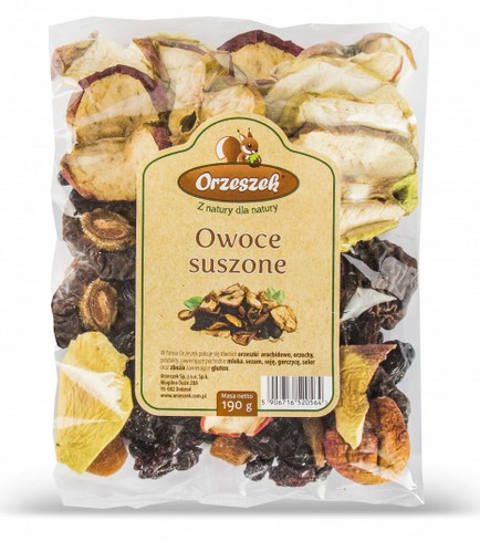 Dried Fruits/ Owoce suszone mieszanka kompotowa 190g