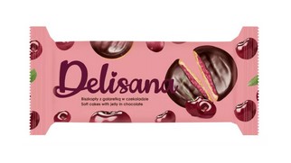 Delisana z galaretka wisni w czekoladzie / Jaffa cakes with cherry jelly covered in chocolate 135 g