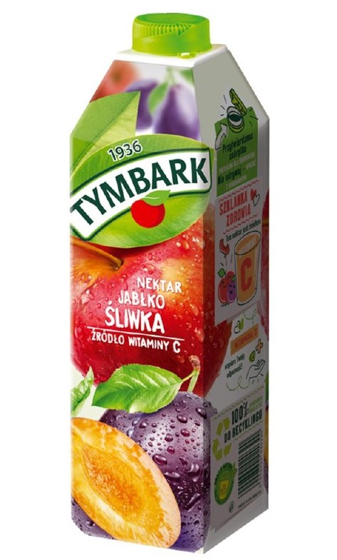 Nectar apple - plum/ Nektar jablko - sliwka 1L