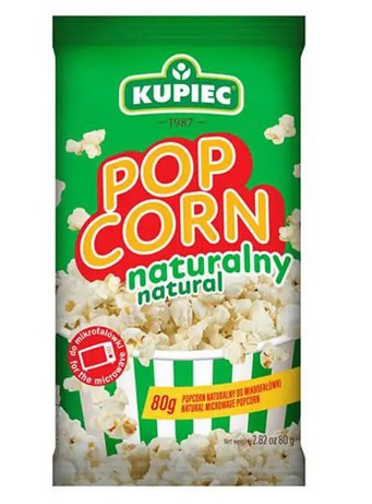 Popcorn natural / Popcorn naturalny 80g