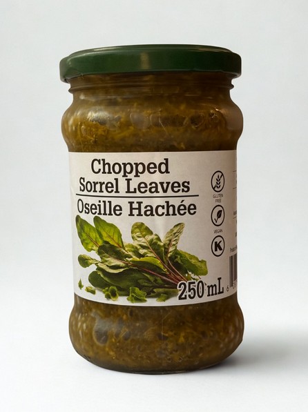 Chopped sorrel / szczaw siekany 250 ml