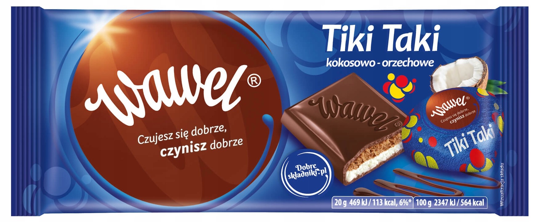 Czekolada  Tiki Taki / Chocolate Tiki Taki chocolate 100g