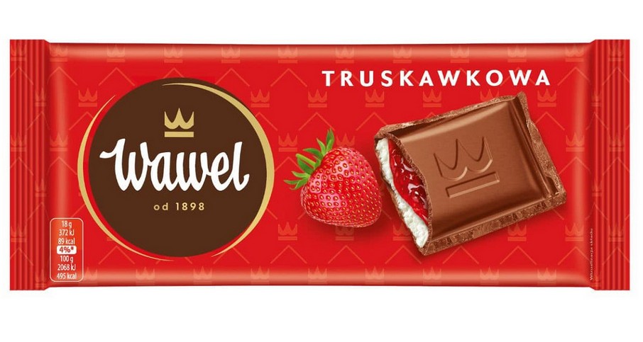 Czekolada truskawkowa / Strawberry chocolate 90g