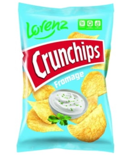 Crunchips Chips Formage 140g (10/cs)
