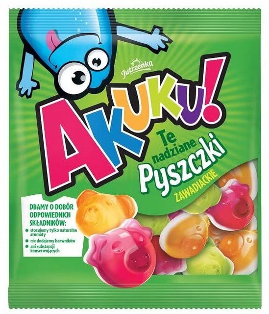 Zelki Te nadziane Pyszczki /  Jellies Stuffed faces 90g