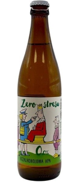 Alkohol free beer Apa/ Bezalkoholowa APA 500ml (glass)