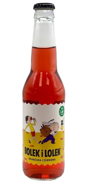 Pink lemonade  / Oranzada 330 ml (glass)