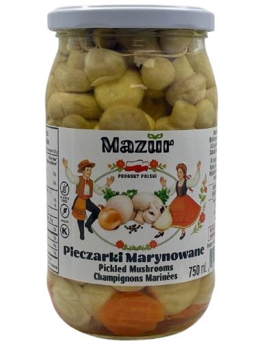 Pickled mushrooms / Pieczarki marynowa 800 ml