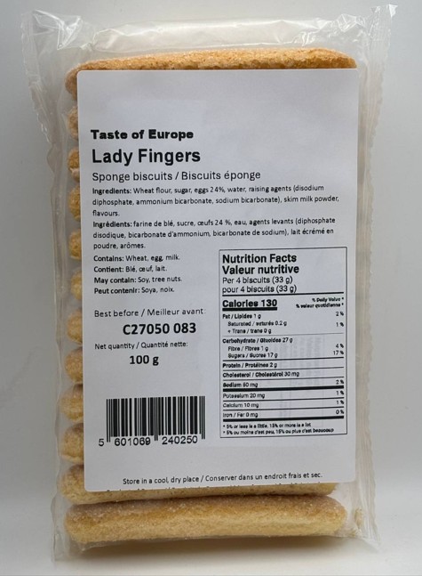 Lady Fingers 100g