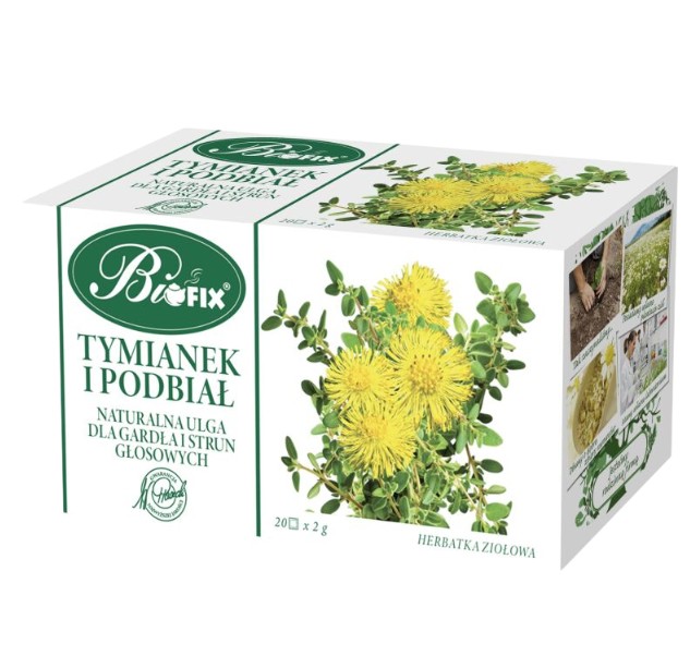 Herbata Ziolowa Tymianek i Podbial / Thyme Coltsfoot Herb Tea