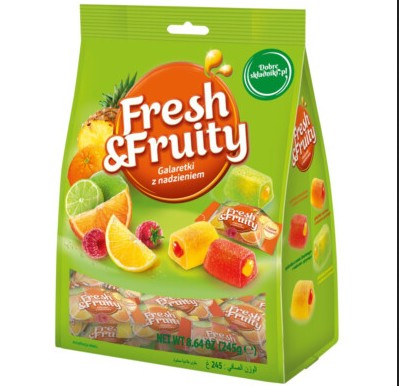 Fresh&Fruity jellies /Fresh&Fruity zelki 245g