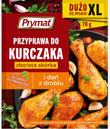 Chicken seasoning XL / Przyprawa do kurczaka złocista skórka XL 