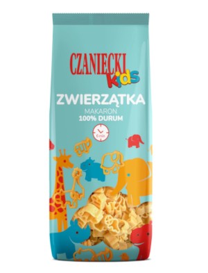 Makaron Zwierzatka 100% DURUM /Animal-shaped Pasta 100% DURUM (250g) 